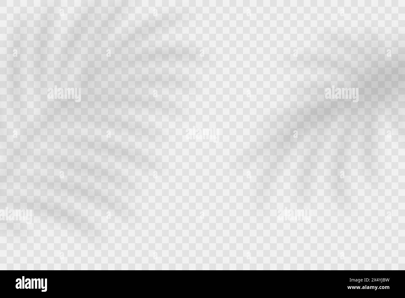 Effets d'ombre transparents vectoriels. Feuilles tropicales, fond de recouvrement d'ombre de feuilles de palmier. Superpositions d'ombres sur fond transparent. Ombre de feuille de palmier Illustration de Vecteur