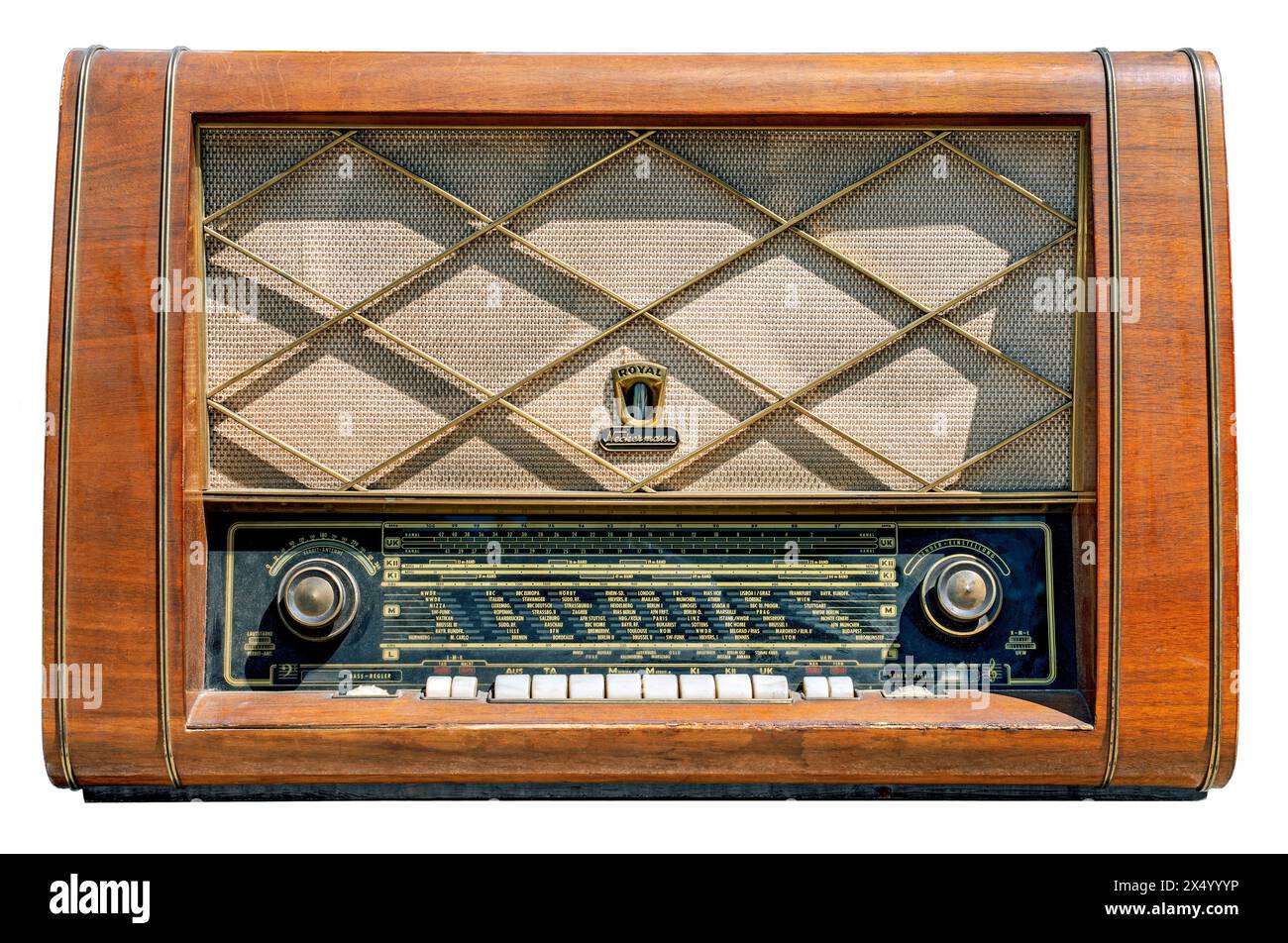 Diffusion, radio, poste de radio Neckermann, édition Royal, top model, INFORMATIONS-AUTORISATION-DROITS-SUPPLÉMENTAIRES-NON-DISPONIBLES Banque D'Images