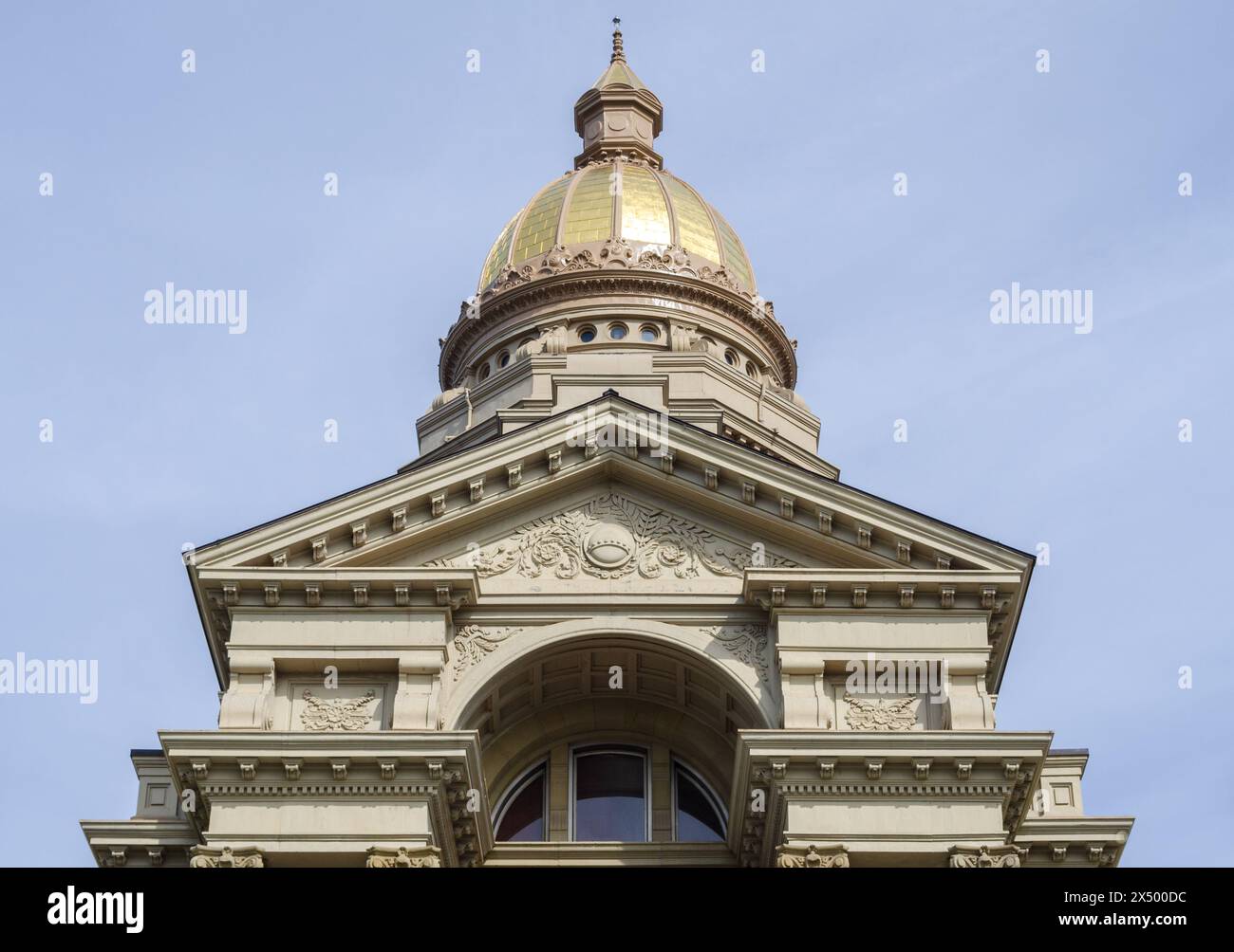 Wyoming, Capitole de l'État, bureau du gouvernement de l'État à Cheyenne, Wyoming, États-Unis Banque D'Images