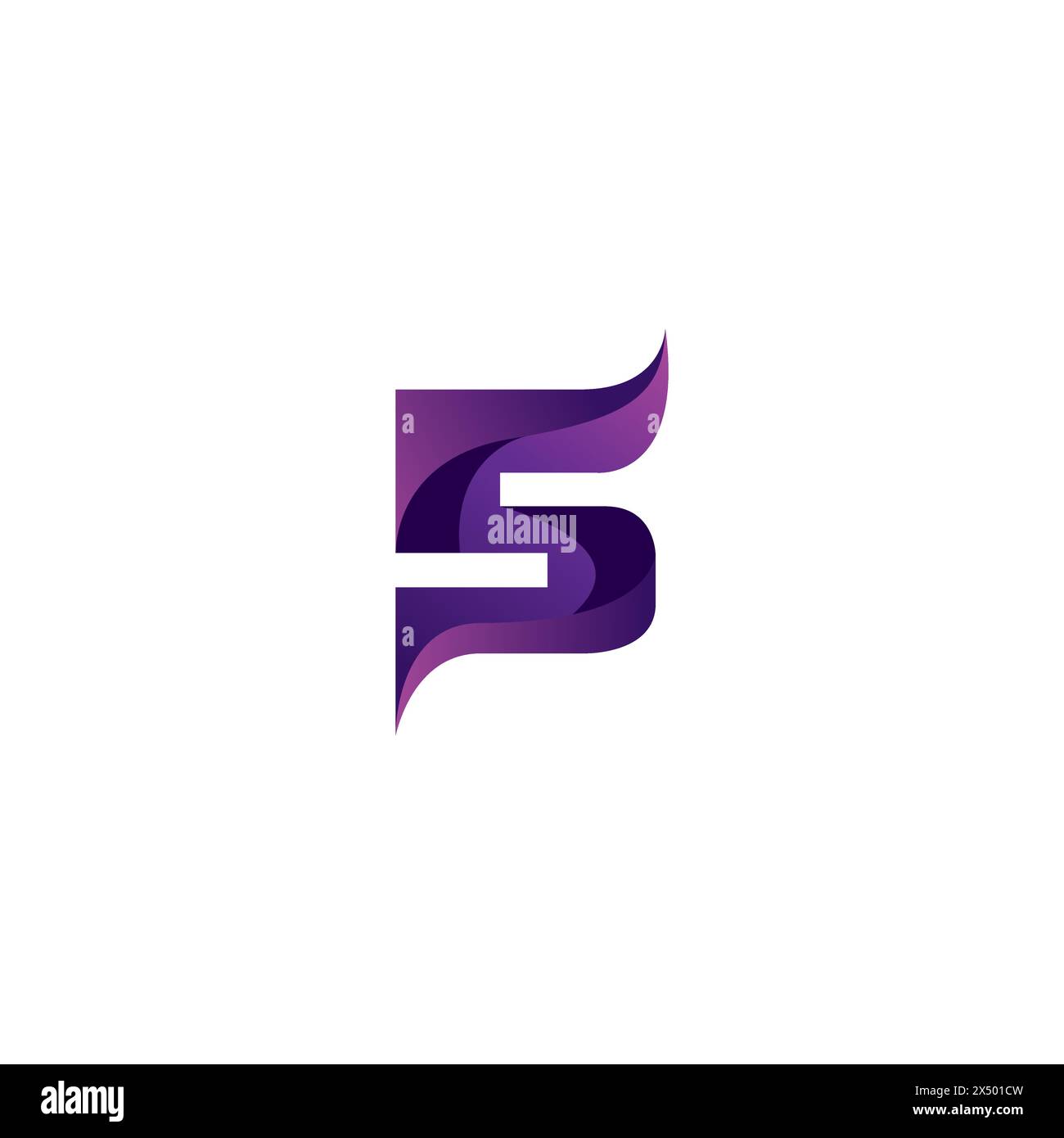 Logo S Design moderne. Vecteur d'icône lettre S. Illustration de Vecteur