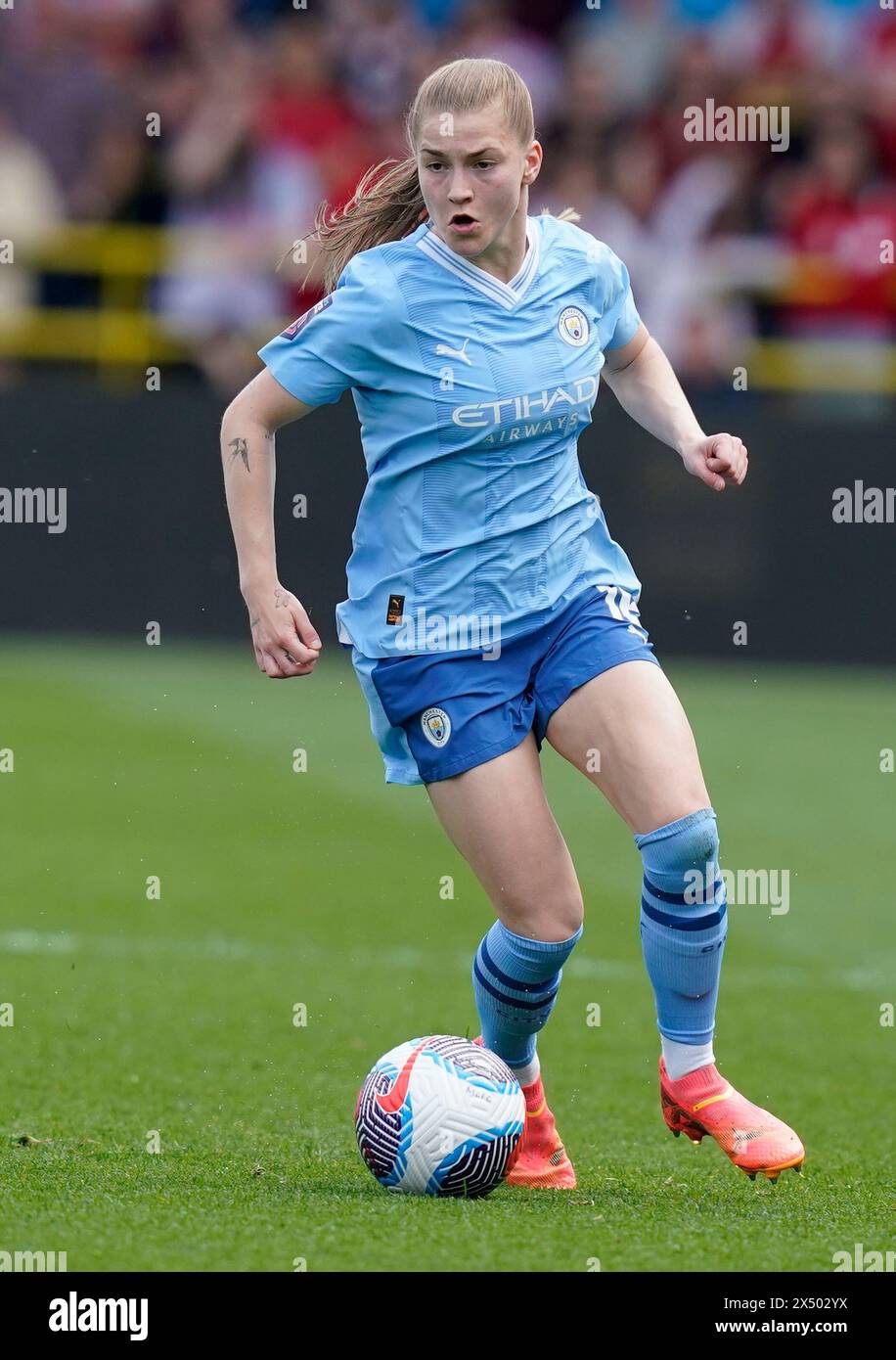 Manchester, Royaume-Uni. 5 mai 2024. Jess Park de Manchester City lors du match de Super League féminine de la FA à l'Academy Stadium de Manchester. Le crédit photo devrait se lire : Andrew Yates/Sportimage crédit : Sportimage Ltd/Alamy Live News Banque D'Images