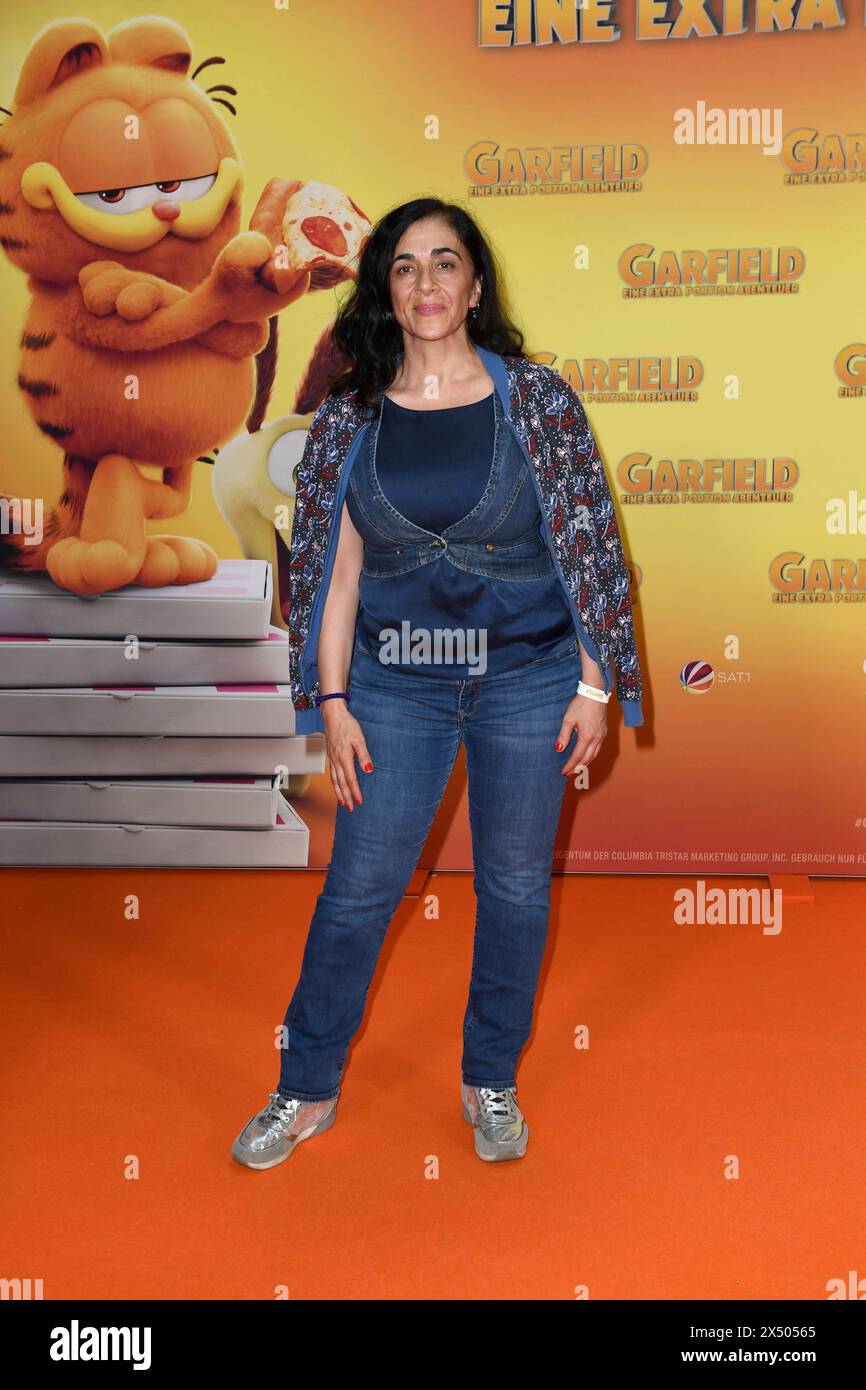 Ilknur Boyraz BEI der Premiere GARFIELD EINE EXTRA PORTION ABENTEUER à Berlin 05.05.2024 *** Ilknur Boyraz à la première de GARFIELD EINE EXTRA PORTION ABENTEUER à Berlin 05 05 2024 Banque D'Images