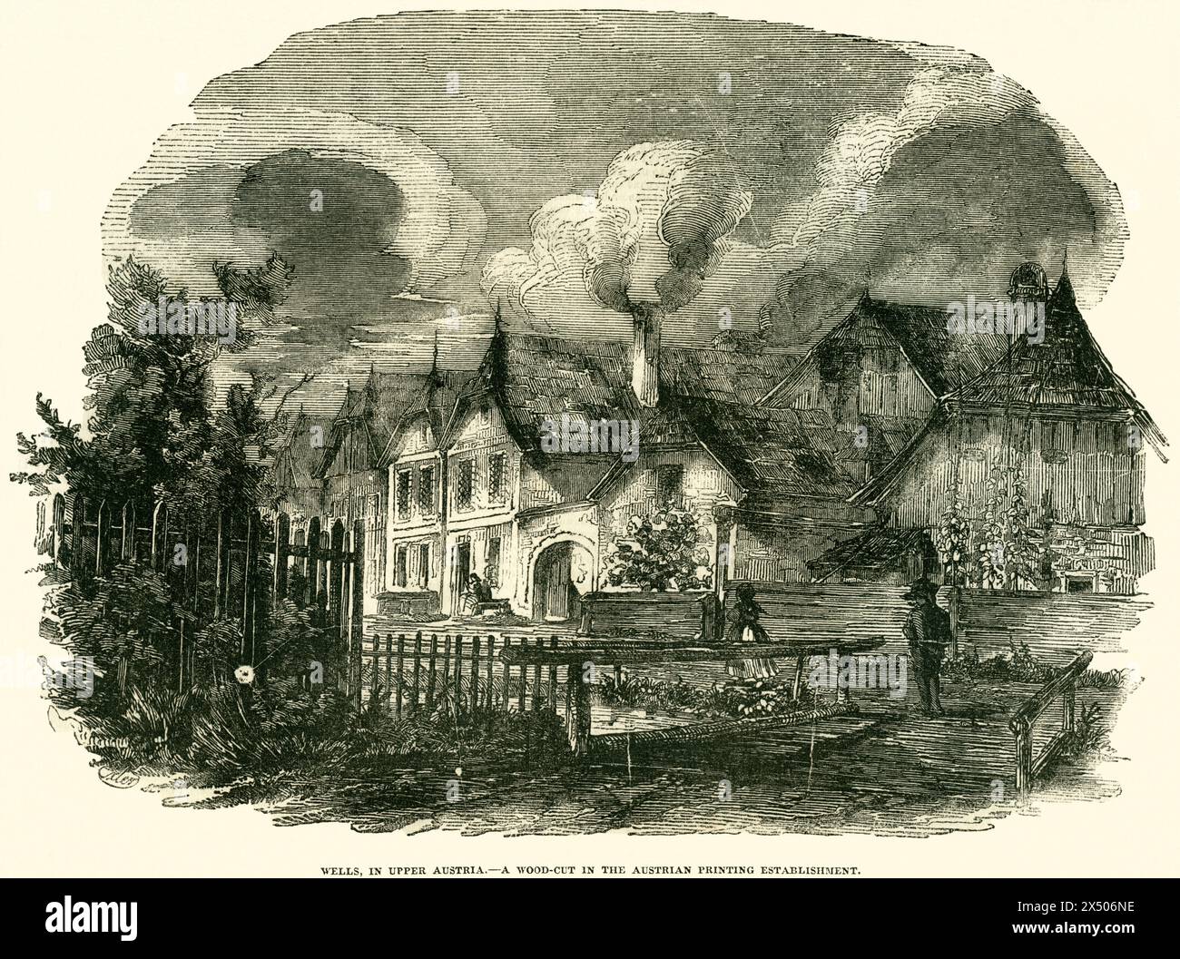 Géographie / voyage, Autriche, haute-Autriche, Wels, image de : 'The Illustrated London News', 28 juin 1851, LES DROITS D'AUTEUR DE L'ARTISTE NE DOIVENT PAS ÊTRE EFFACÉS Banque D'Images