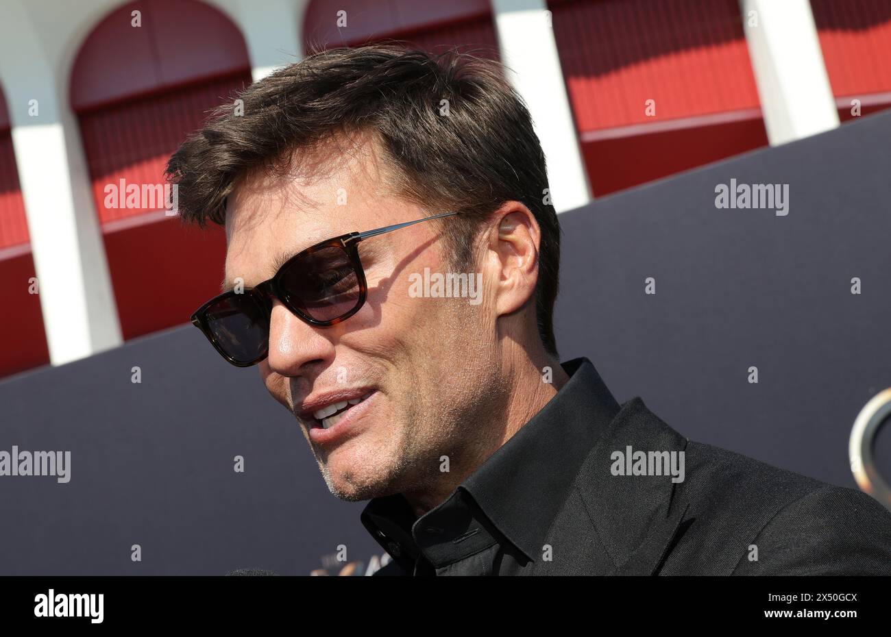 INGELWOOD - 5 mai : Tom Brady au Netflix est Un festival de blague : G.R.O.A.T le plus grand rôti de tous les temps - Tom Brady au Kia Forum à Inglewood, Californie, le 5 mai 2024. Crédit : Faye Sadou/MediaPunch Banque D'Images