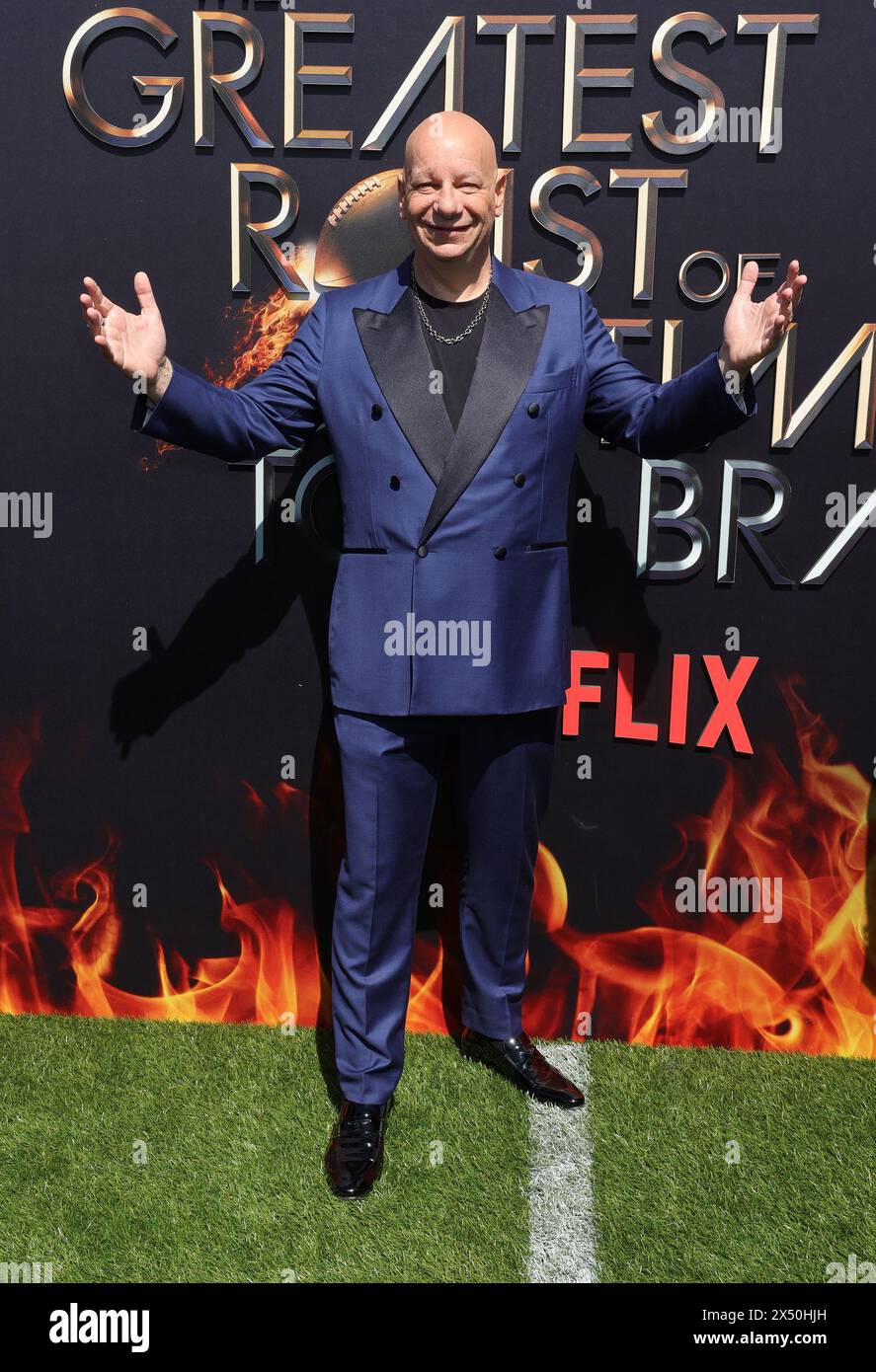 INGELWOOD - 5 mai : Jeff Ross au Netflix est Un festival de blague : G.R.O.A.T le plus grand rôti de tous les temps - Tom Brady au Kia Forum à Inglewood, Californie, le 5 mai 2024. Crédit : Faye Sadou/MediaPunch Banque D'Images