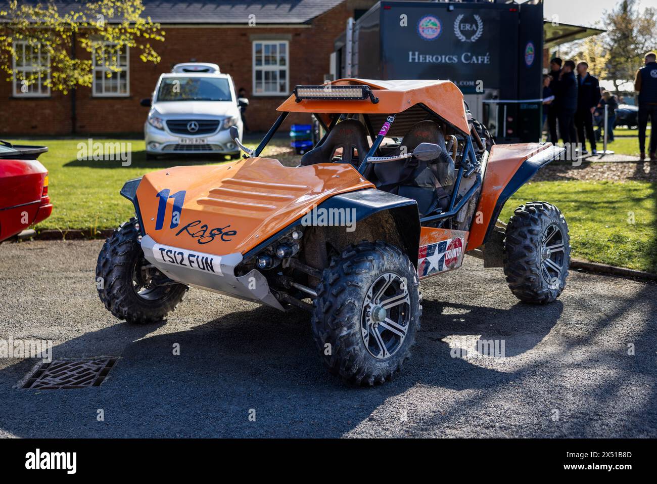 2012 Rage Cyclone Buggy, exposé au April Scramble qui s'est tenu au Bicester Heritage Centre le 21 avril 2024. Banque D'Images