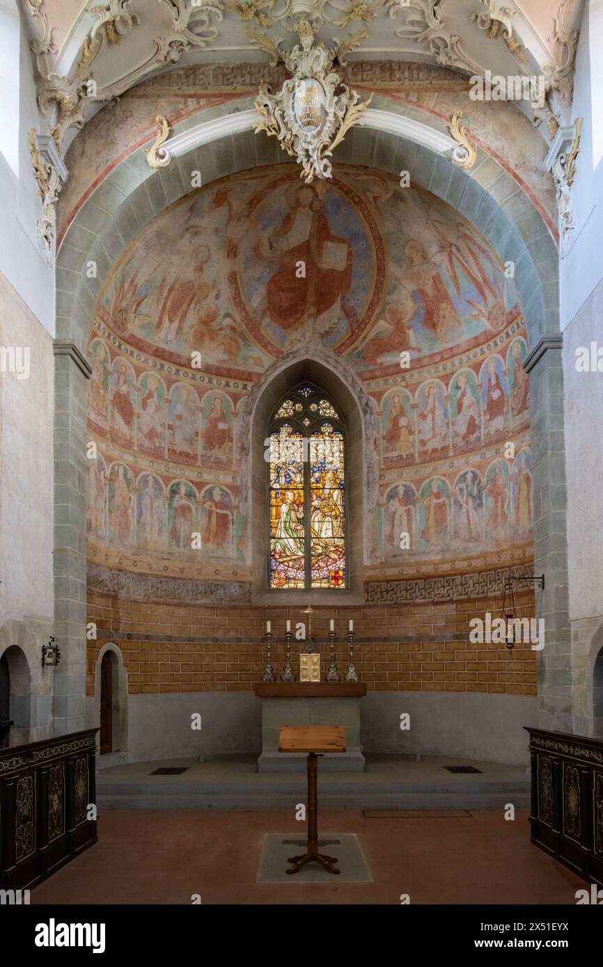 Basilika Sankt Peter und Paul, île de Reichenau, Allemagne Banque D'Images