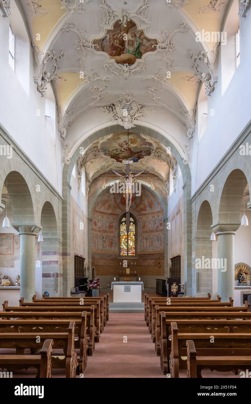 Basilika Sankt Peter und Paul, île de Reichenau, Allemagne Banque D'Images