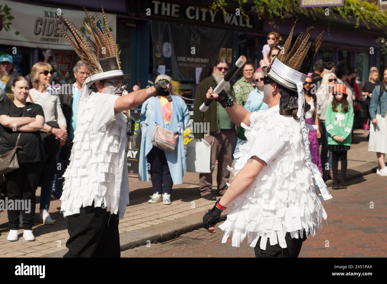 Festival balaie Rochester Kent Banque D'Images