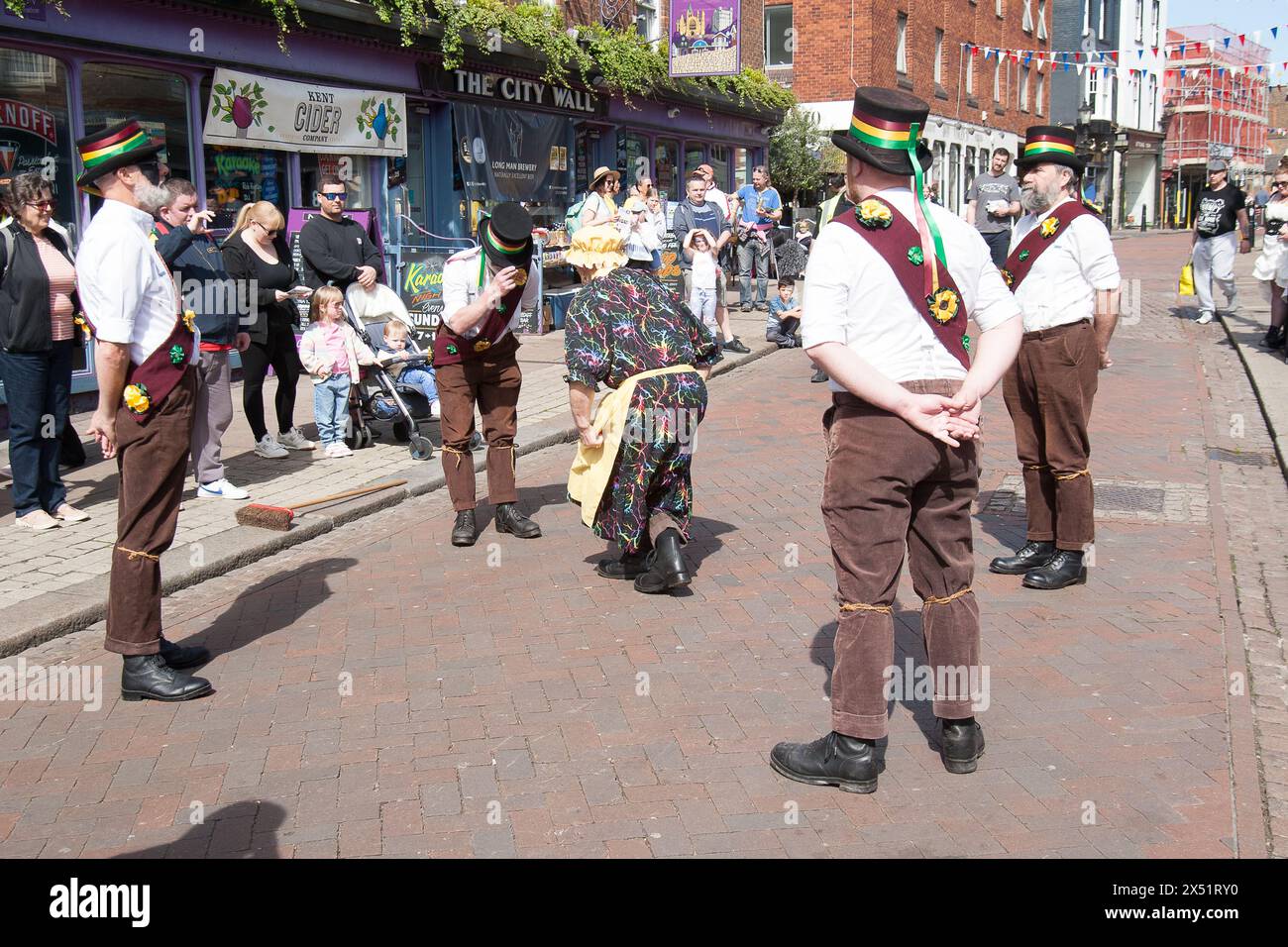 Festival balaie Rochester Kent Banque D'Images