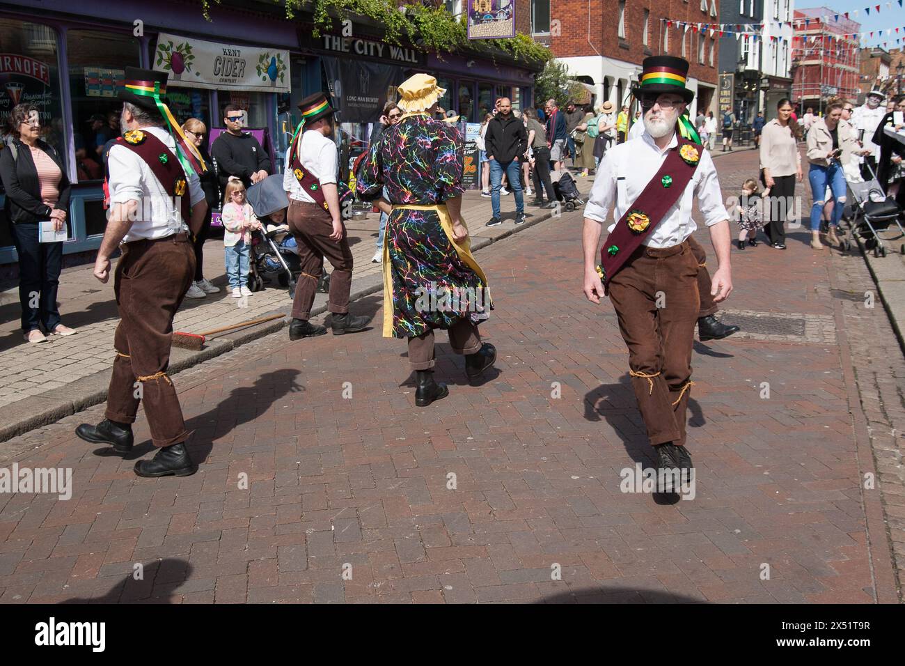 Festival balaie Rochester Kent Banque D'Images