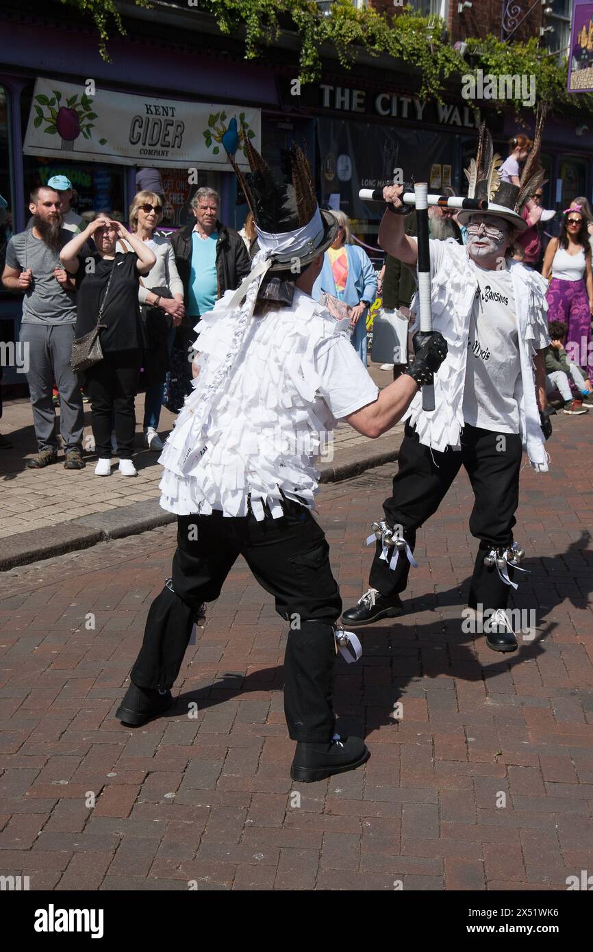 Festival balaie Rochester Kent Banque D'Images