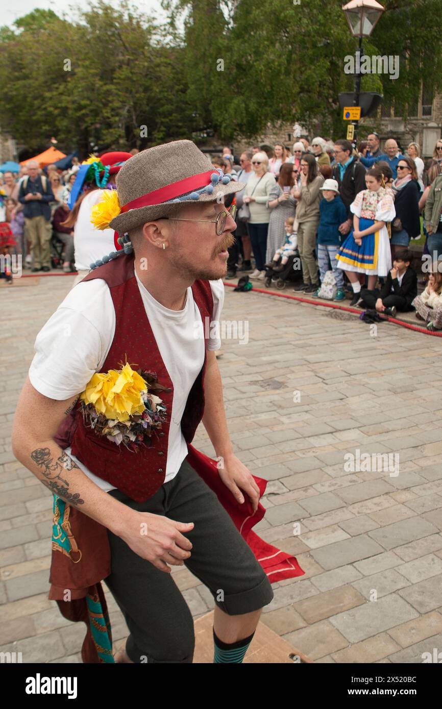 Folkdance Remixed Sweeps Festival Rochester Kent Banque D'Images