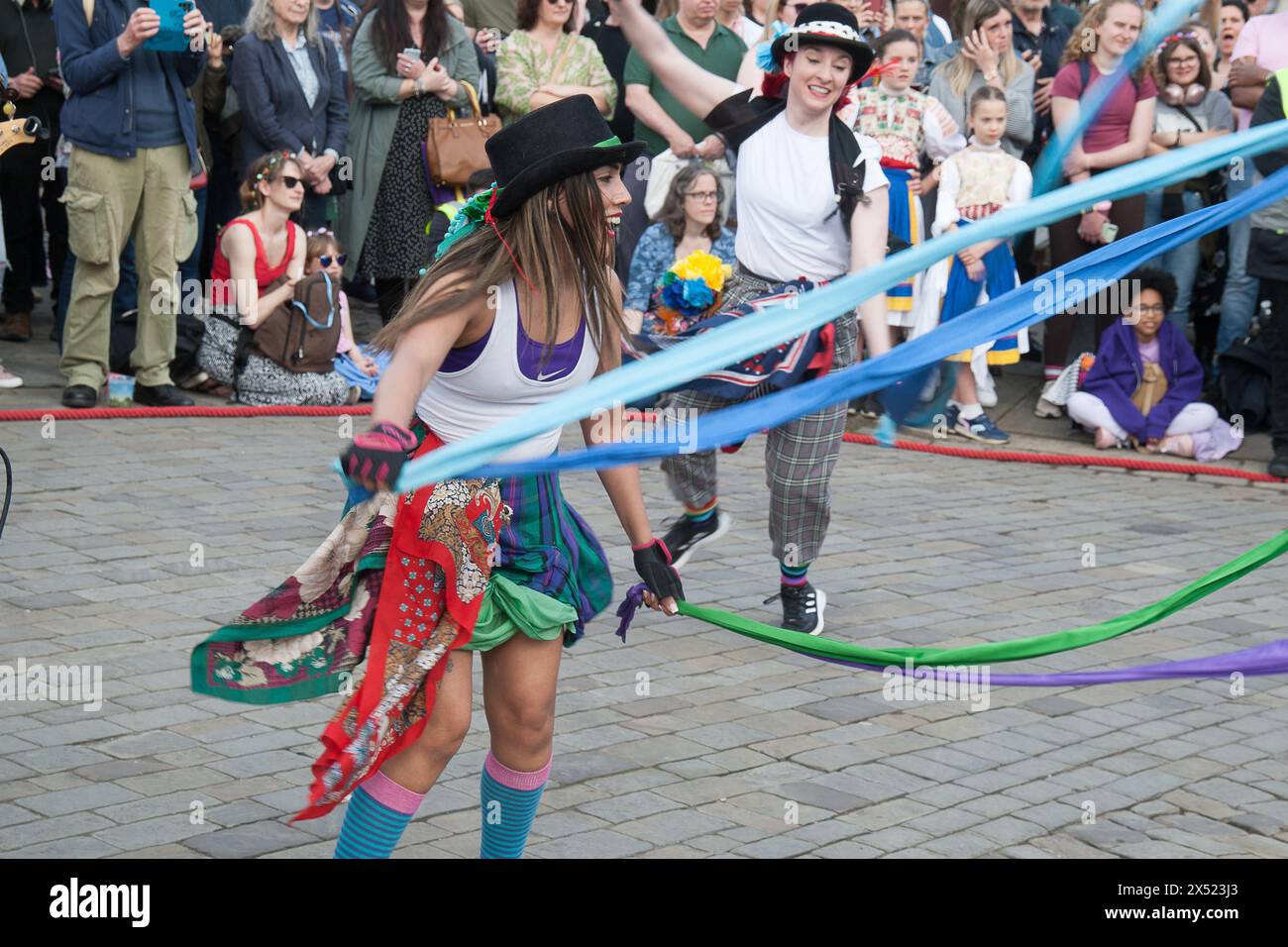 Folkdance Remixed Sweeps Festival Rochester Kent Banque D'Images