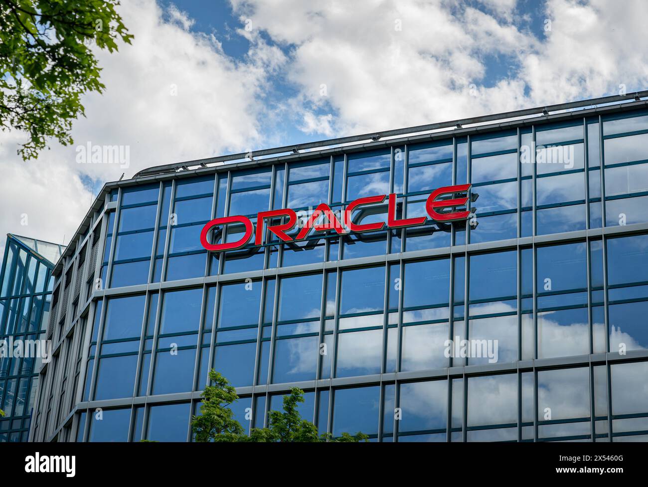 Siège social d'Oracle Corporation Banque D'Images