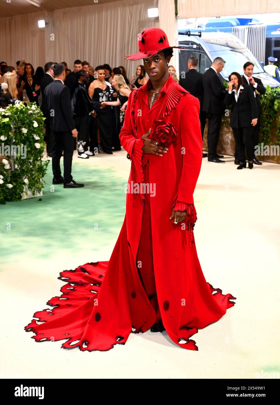 Wisdom Kaye participant au Metropolitan Museum of Art costume Institute Benefit Gala 2024 à New York, États-Unis. Date de la photo : lundi 6 mai 2024. Banque D'Images