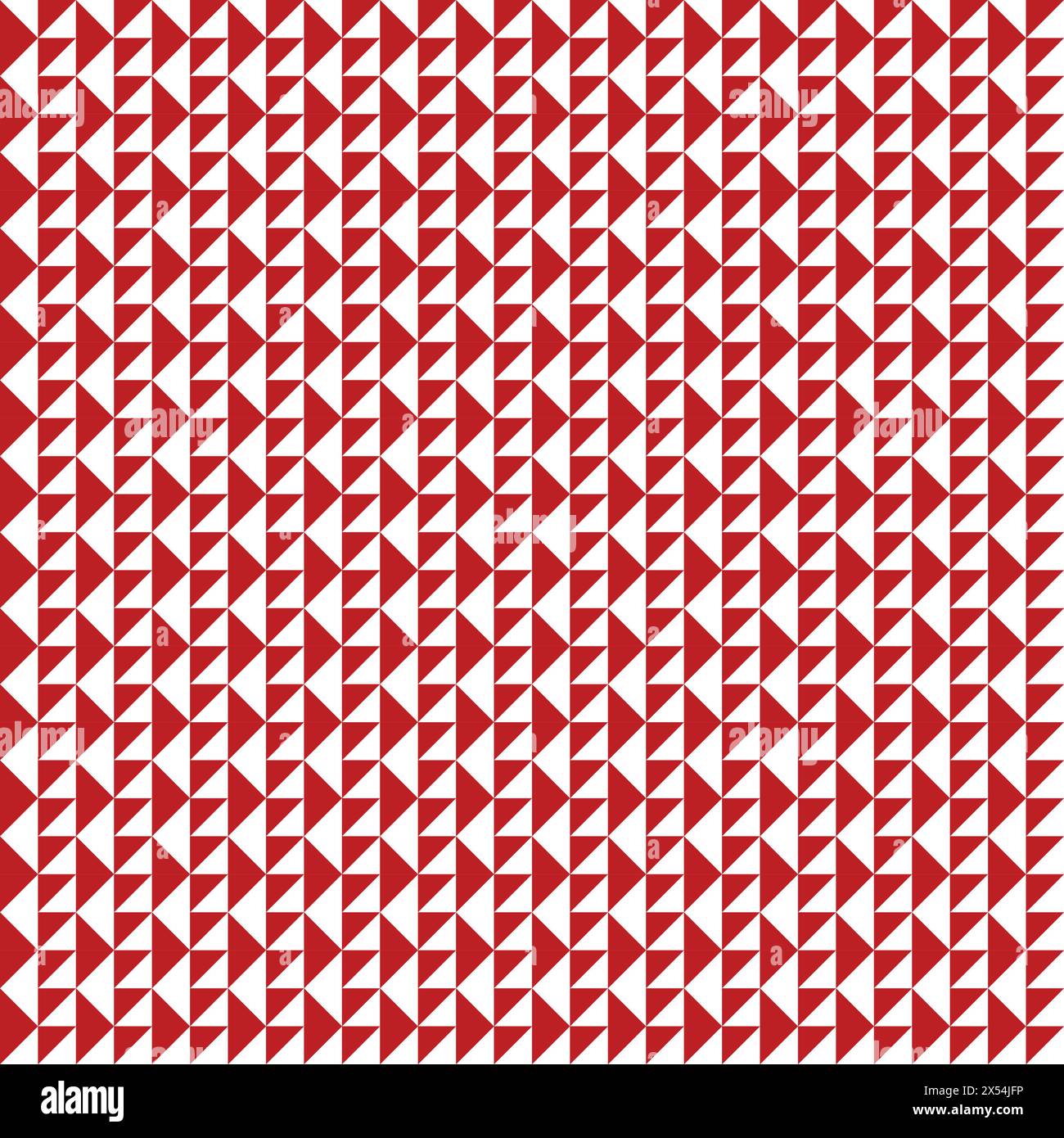 Design de motif sans couture géométrique triangle avec couleur rouge Illustration de Vecteur