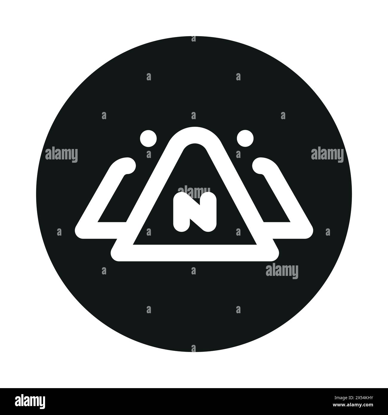 Icône noire de la ligne sodium. Faits nutritionnels. Ensemble de sucre blanc avec des piles et des cubes. Illustration de Vecteur