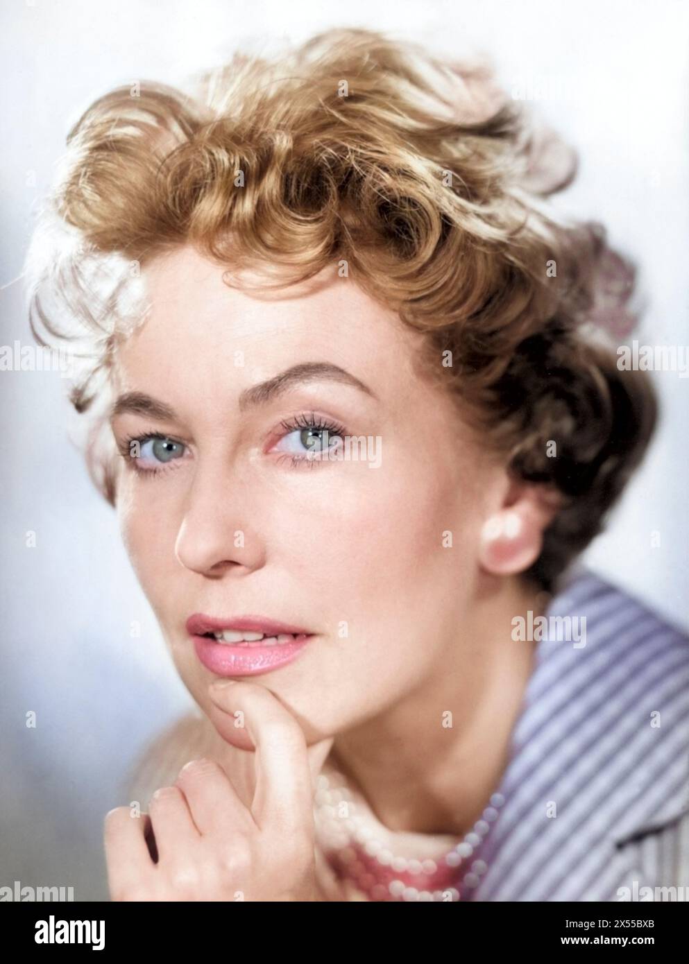 Hoehn, Carola, 30.1.1910 - 8.11.2005, actrice allemande, portrait, 1950S, AUTORISATION-DROITS-SUPPLÉMENTAIRE-INFO-NON-DISPONIBLE Banque D'Images