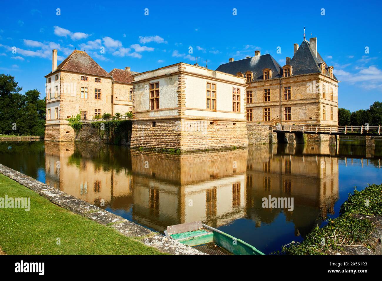 Château de Cormatin, Saône-et-Loire, Bourgogne, Mâconnais, France, Europe Banque D'Images