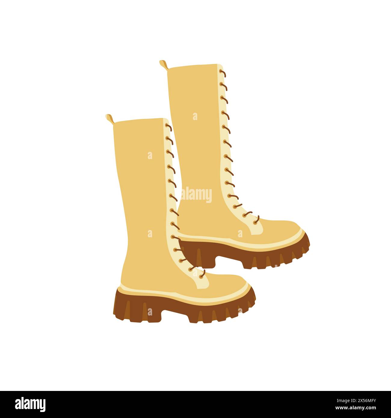 Icône des chaussures femme. Icône vectorielle d'une paire de chaussures chaudes. Bottes avec vecteur protecteur. Icône de pantoufles résistantes. Paire de chaussures colorées. Illustration vectorielle. Illustration de Vecteur