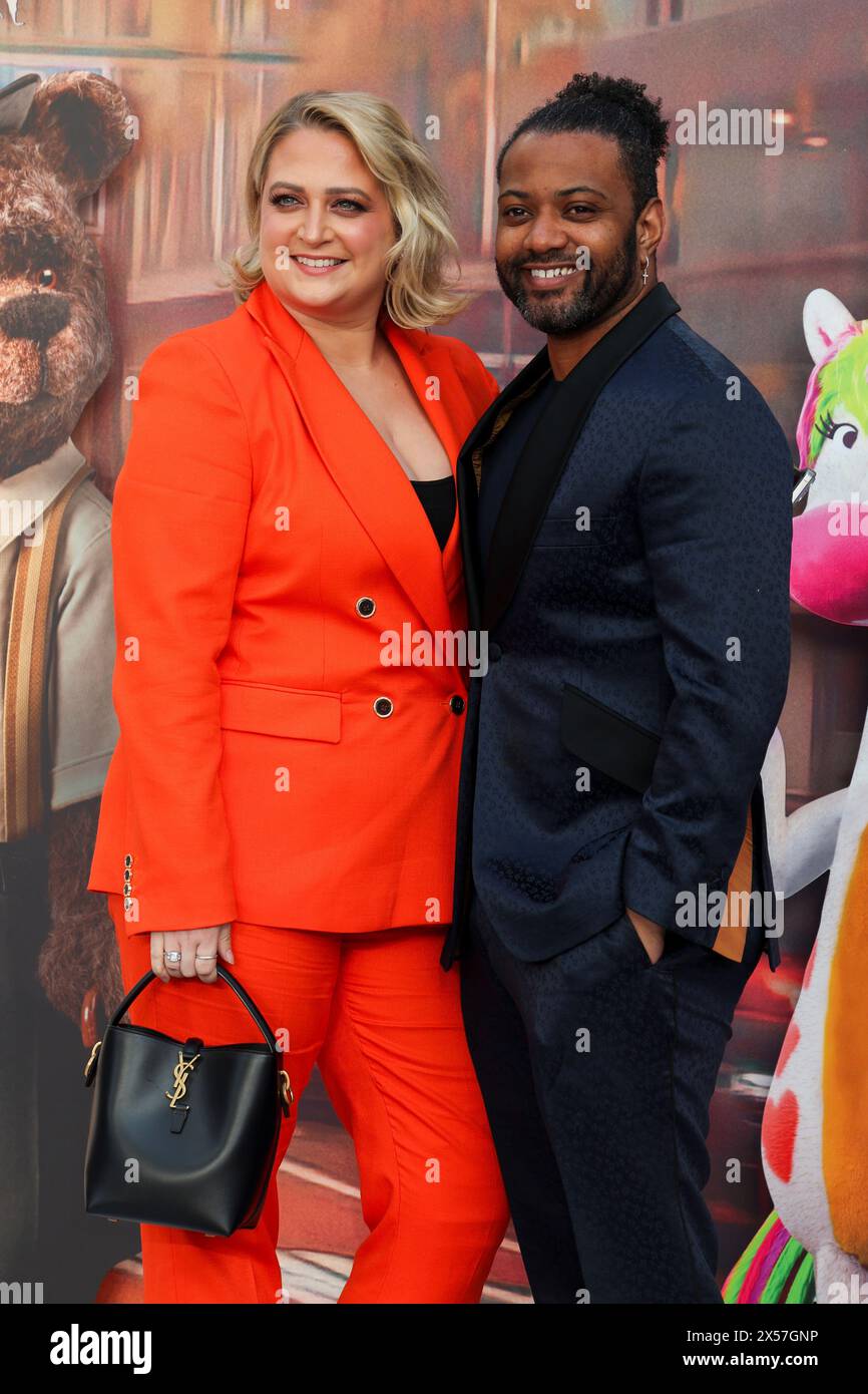 Londres, Royaume-Uni. 07 mai 2024. Chloe Tangney et JB Gill assistent à la première IF UK à Cineworld à Leicester Square, Londres. Crédit : SOPA images Limited/Alamy Live News Banque D'Images