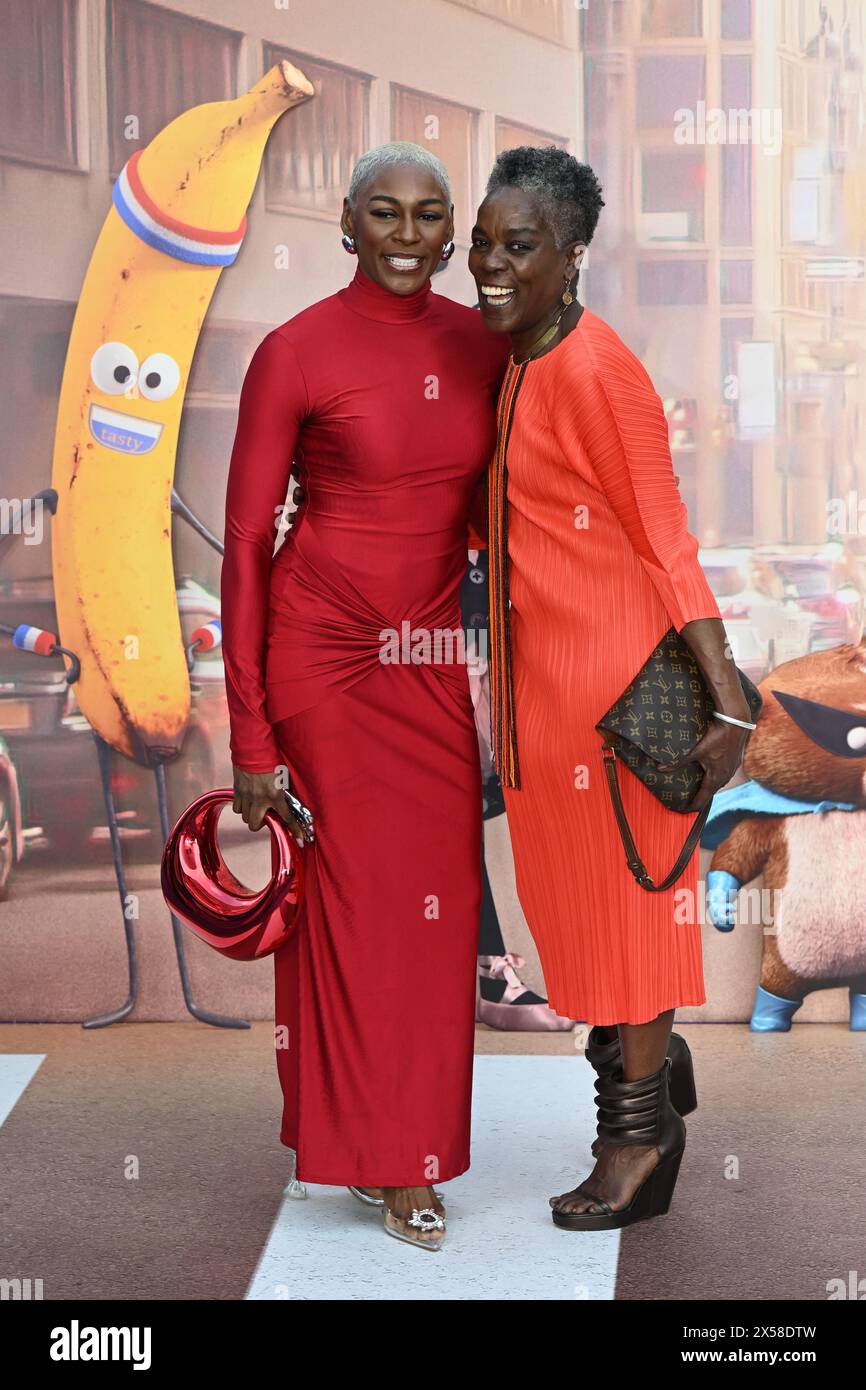 LONDRES, ANGLETERRE, Royaume-Uni - 07 MAI 2024 : Perri Shakes Drayton assiste à la première britannique de 'IF' au Cineworld Leicester Square le 07 mai 2024 à Londres, en Angleterre. Crédit : Voir Li/Picture Capital/Alamy Live News Banque D'Images