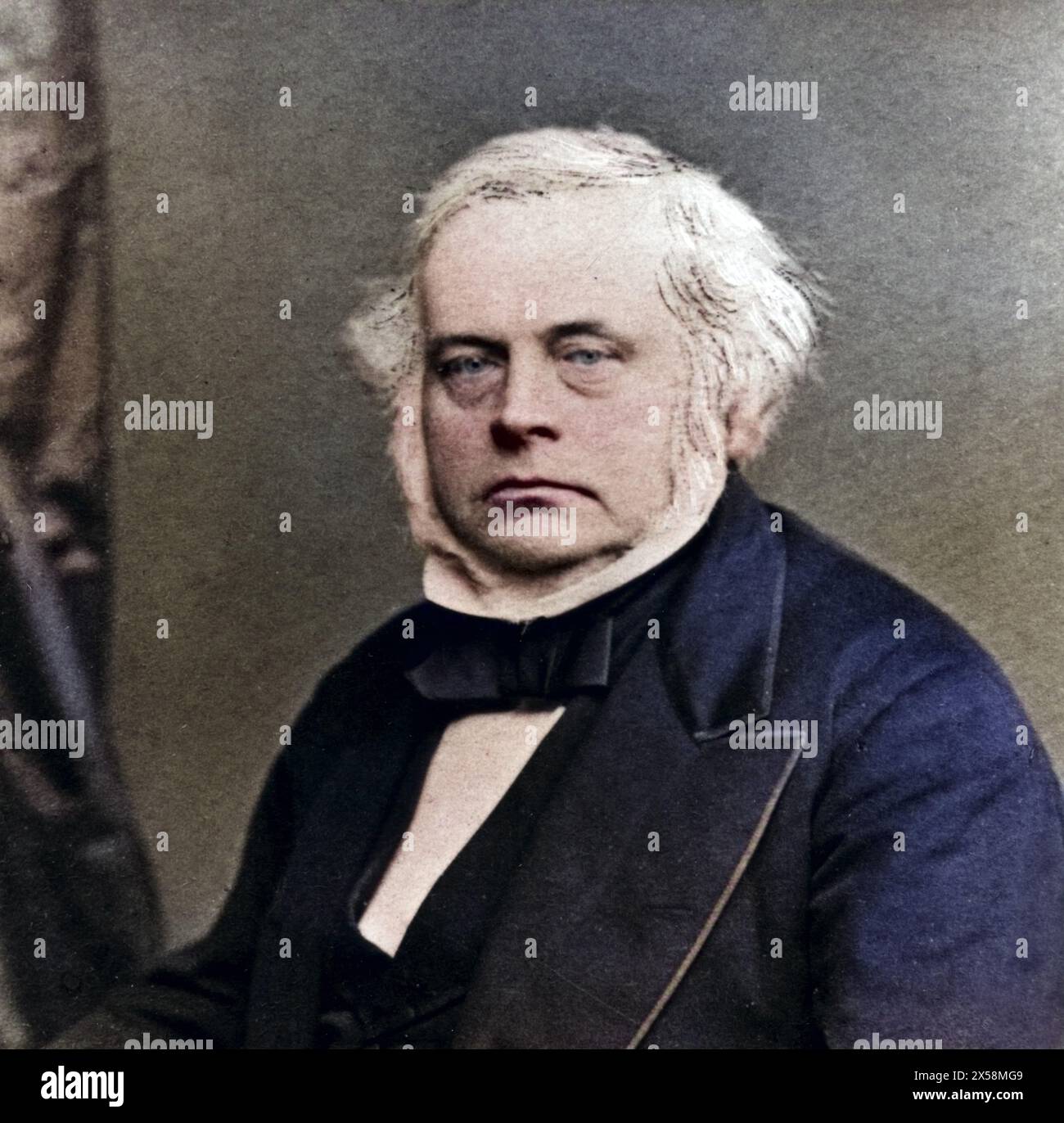 Bright, John, 16.11.1811 - 27.3,1889, homme politique britannique, président de la Chambre de commerce, ADDITIONAL-RIGHTS-LEARANCE-INFO-NOT-AVAILABLE Banque D'Images