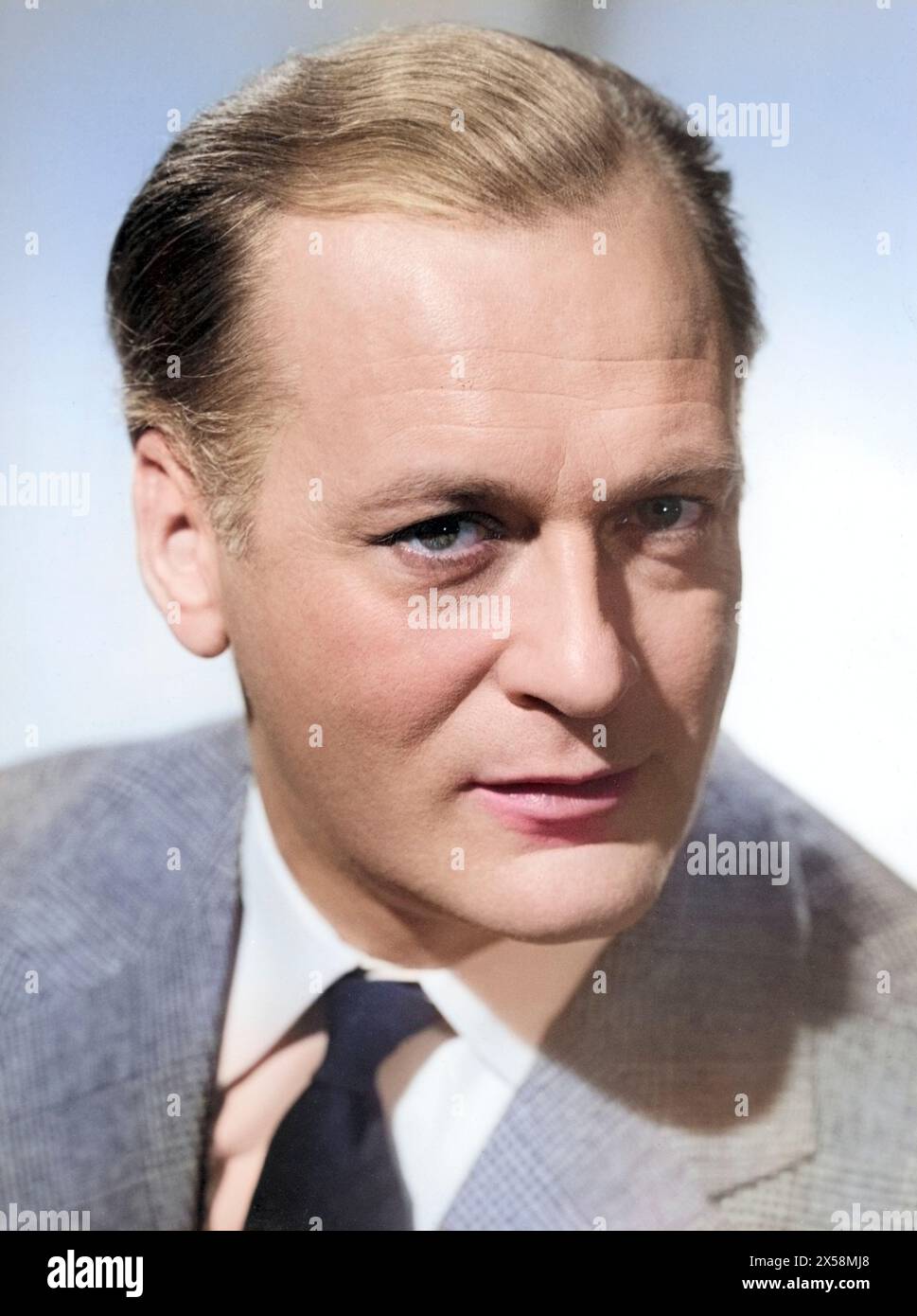 Juergens, Curd, 13.12.1915 - 18.6,1982, acteur allemand, portrait, 1960, ADDITIONAL-RIGHTS-LEARANCE-INFO-NOT-AVAILABLE Banque D'Images