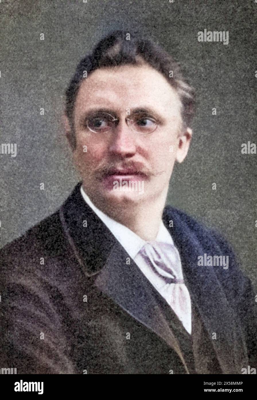 Roon, Anton von, vers 1900, chanteur, portrait, CIRCA 1904, AUTORISATION-DROITS-SUPPLÉMENTAIRE-INFO-NON-DISPONIBLE Banque D'Images