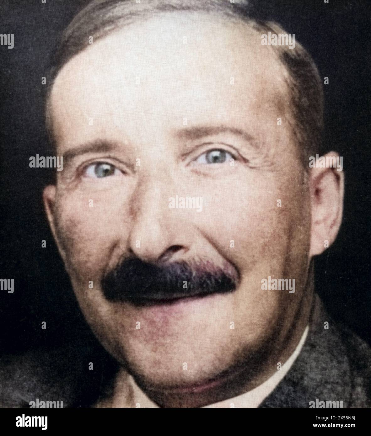 Zweig, Stefan, 28.11.1881 - 23.2,1942, auteur / écrivain autrichien, portrait, années 1930, années 30, littérature, INFORMATIONS-AUTORISATION-DROITS-SUPPLÉMENTAIRES-NON-DISPONIBLES Banque D'Images