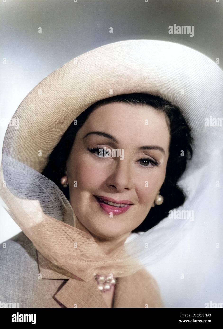 Dagover, Lil, 30.9.1897 - 24.1.1980, actrice allemande, portrait, ANNÉES 1950, INFO-AUTORISATION-DROITS-SUPPLÉMENTAIRES-NON-DISPONIBLE Banque D'Images