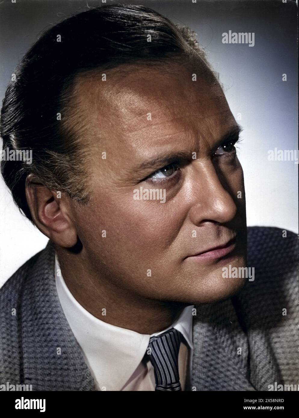 Juergens, Curd, 13.12.1915 - 18.6,1982, acteur allemand, portrait, photo PR à « Music by Night », 1953, AUTORISATION-DROITS-SUPPLÉMENTAIRES-INFO-NON-DISPONIBLE Banque D'Images