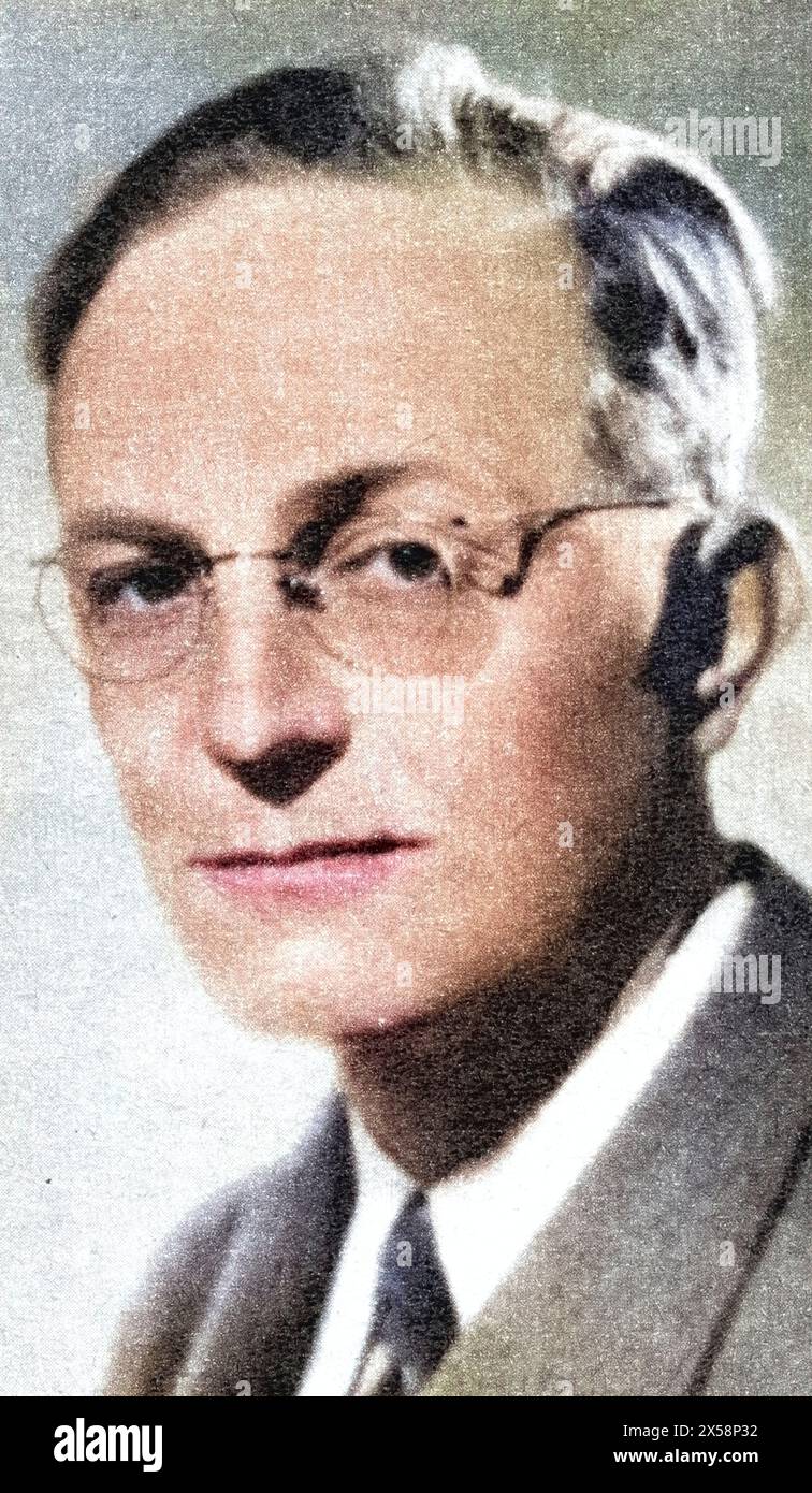Zborowski, Helmut Graf von, 21.8.1905 - 16.11.1969, ingénieur allemand et concepteur d'avions, portrait, AUTORISATION-DROITS-SUPPLÉMENTAIRE-INFO-NON-DISPONIBLE Banque D'Images