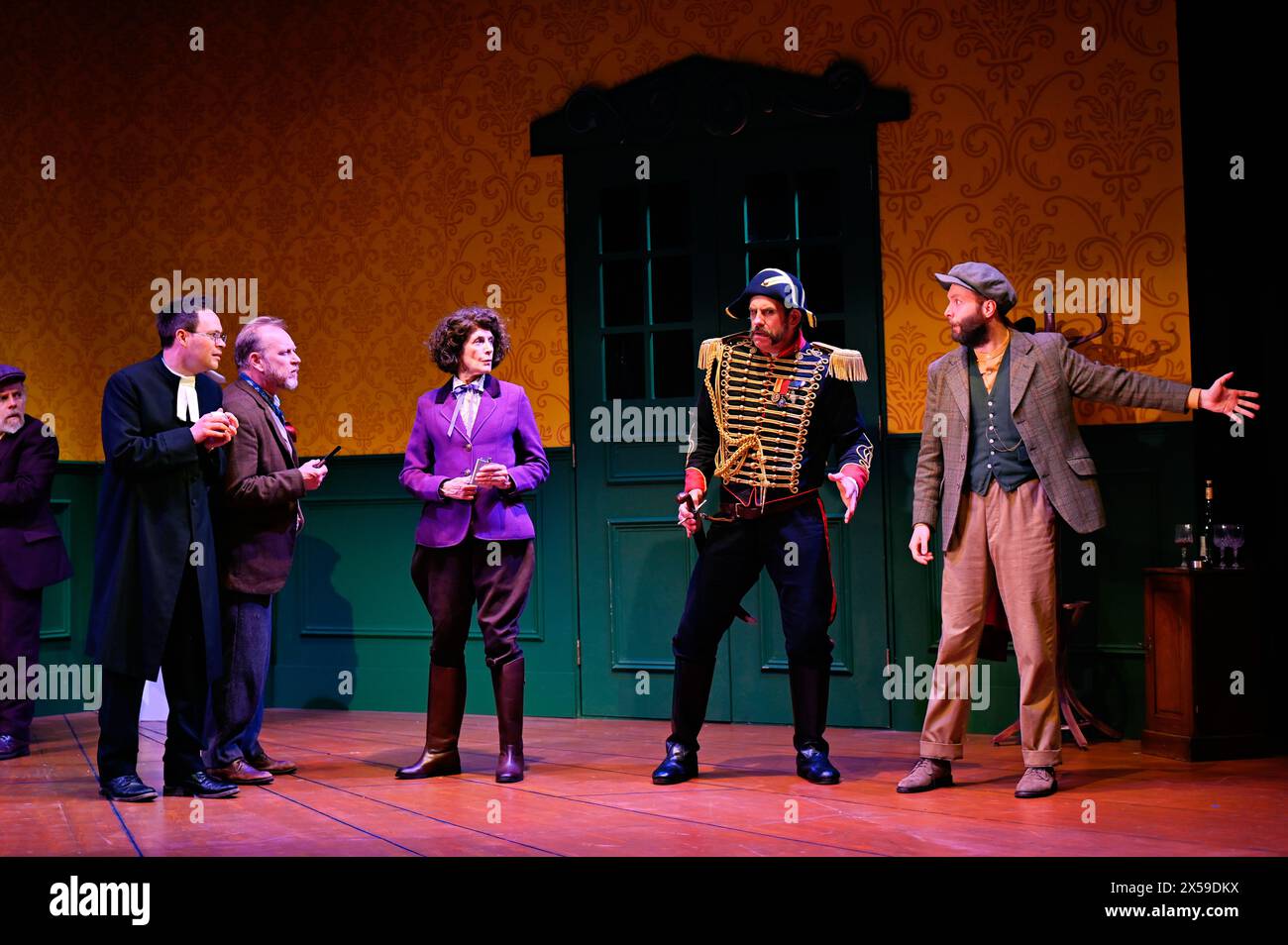 LONDRES, ANGLETERRE, Royaume-Uni - 07 MAI 2024 : Inspecteur du gouvernement, Marylebone Theatre, Rudolf Steiner House, Londres, Royaume-Uni. Crédit : Voir Li/Picture Capital/Alamy Live News Banque D'Images