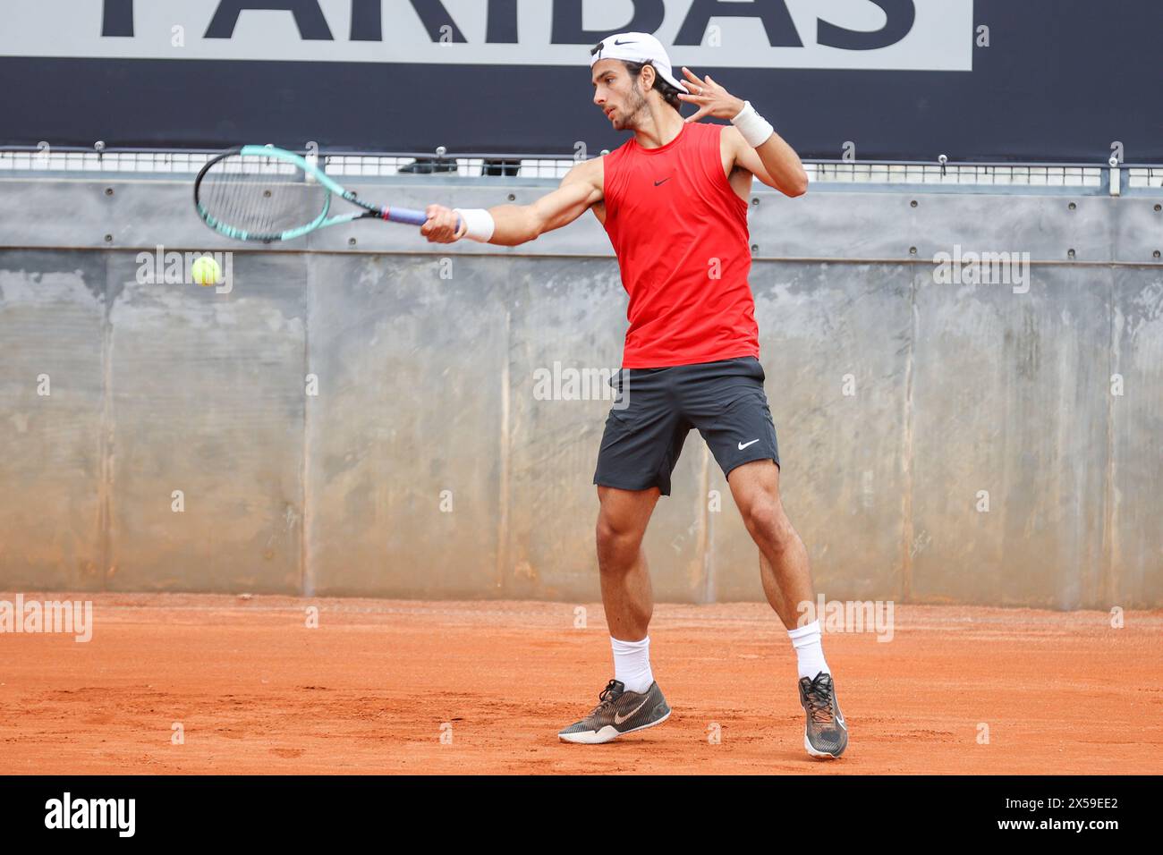 Rome, Italie. 08 mai 2024. Lorenzo Musetti pendant l'Internazionali BNL d'Italia, match international de tennis à Rome, Italie, 08 mai 2024 crédit : Agence photo indépendante/Alamy Live News Banque D'Images