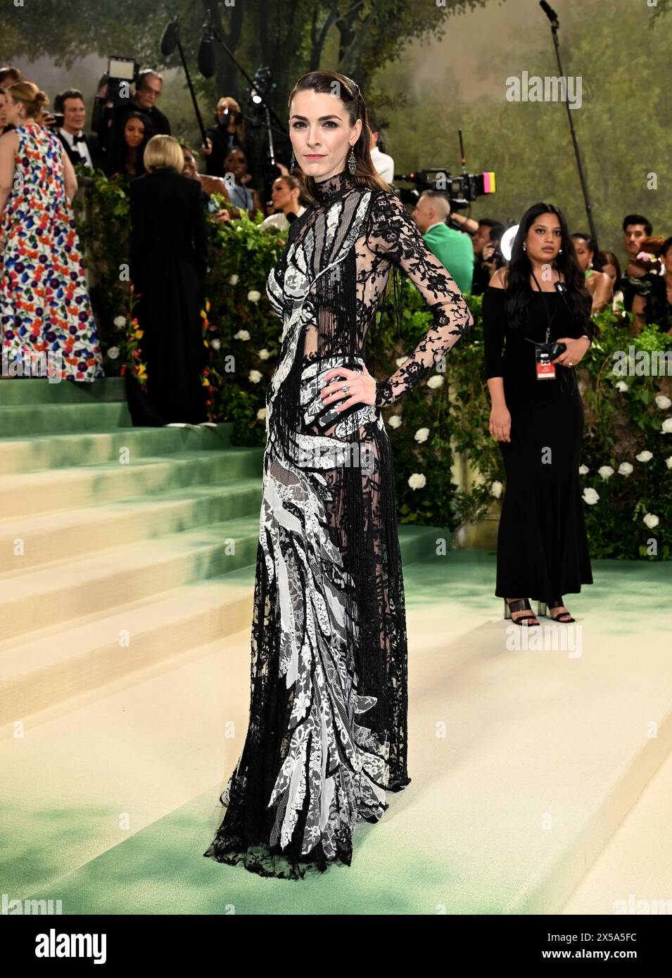 Bee Carrozzini participant au Metropolitan Museum of Art costume Institute Benefit Gala 2024 à New York, États-Unis. Date de la photo : lundi 6 mai 2024. Banque D'Images