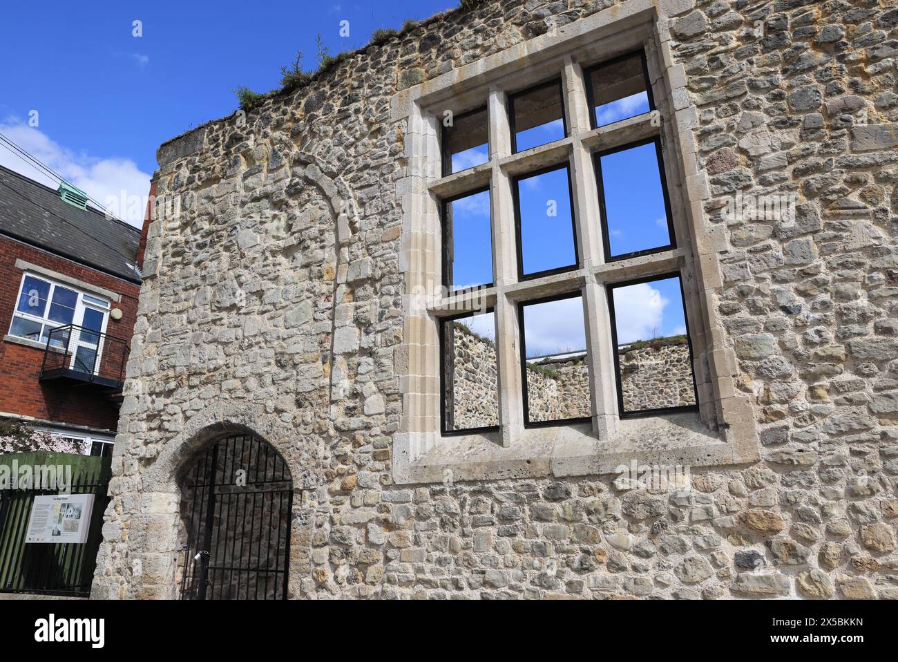 Weigh House, un bâtiment qui a une histoire étonnante, à partir d'environ 1275, de grandes quantités de laine ont été pesées ici, jusqu'à être brûlées, au Royaume-Uni Banque D'Images