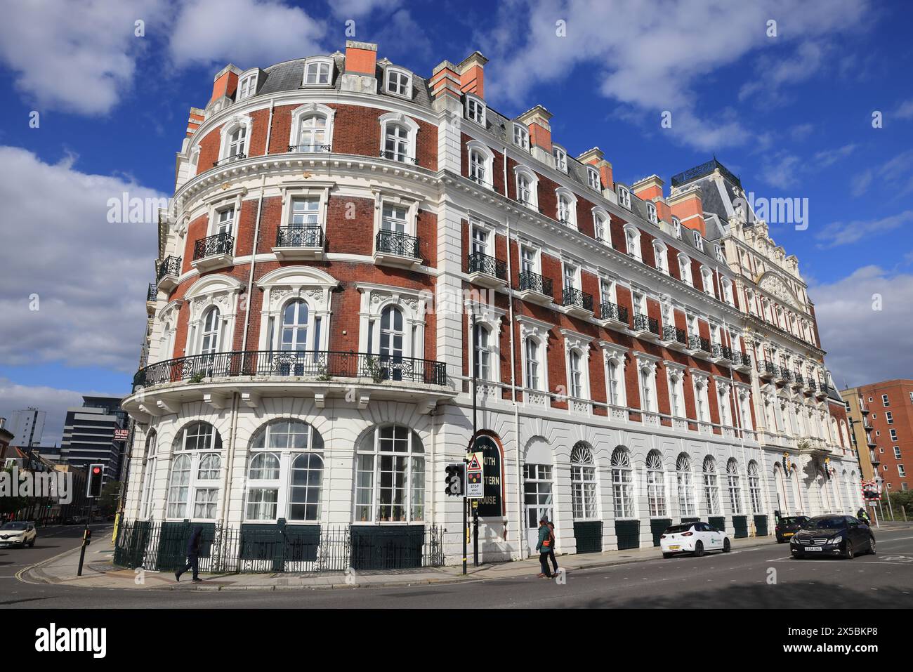 South Western House, ce bâtiment était l'hôtel de 1ère classe où certains des passagers les plus riches du Titanic ont passé leur dernière nuit avant le voyage de 1912. Banque D'Images