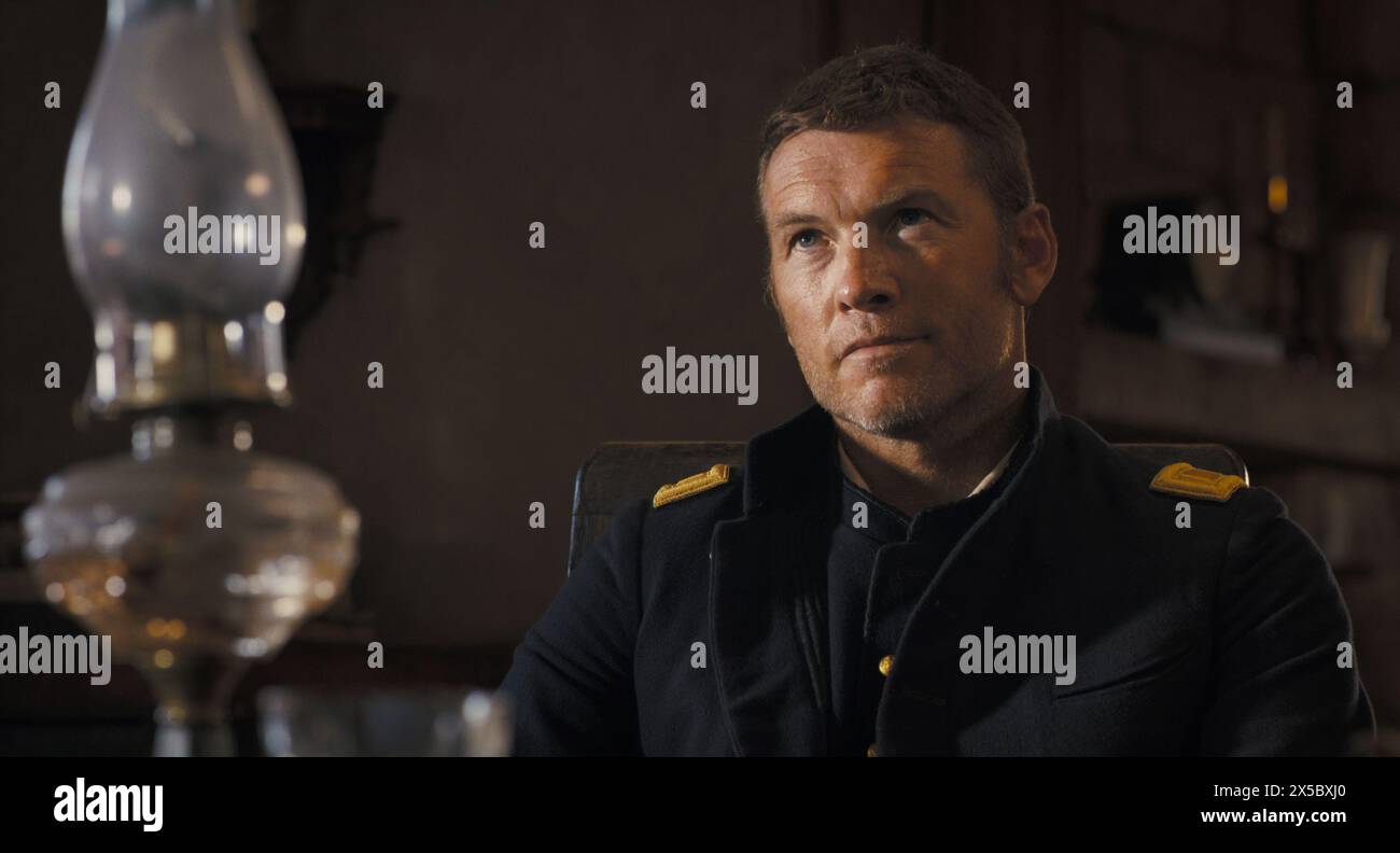 DATE DE SORTIE : 18 juin 2024. TITRE : Horizon : une saga américaine Chapitre 1. STUDIO : New Line Cinema. RÉALISATEUR : Kevin Costner. INTRIGUE : raconte une période de 15 ans et d'expansion pré et post-guerre de Sécession et de colonisation de l'ouest américain. EN VEDETTE : SAM WORTHINGTON. (Crédit image : © New Line Cinema/Entertainment Pictures/ZUMAPRESS.com) USAGE ÉDITORIAL UNIQUEMENT ! Non destiné à UN USAGE commercial ! Banque D'Images