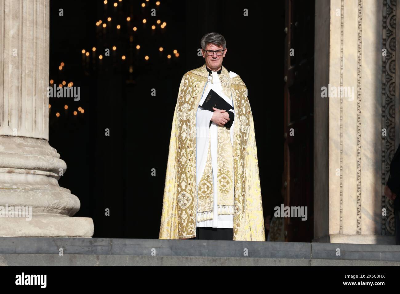 LONDRES, ANGLETERRE - MAI 08 : Michael Mainelli, maire de la ville de Londres, assiste au service du 10e anniversaire de la Fondation Invictus Games à St. Banque D'Images