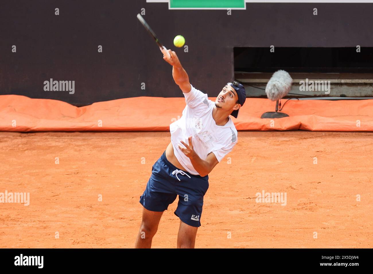 Rome, Italie. 09 mai 2024. Lorenzo Sonego pendant l'Internazionali BNL d'Italia, match international de tennis à Rome, Italie, 09 mai 2024 crédit : Agence photo indépendante/Alamy Live News Banque D'Images