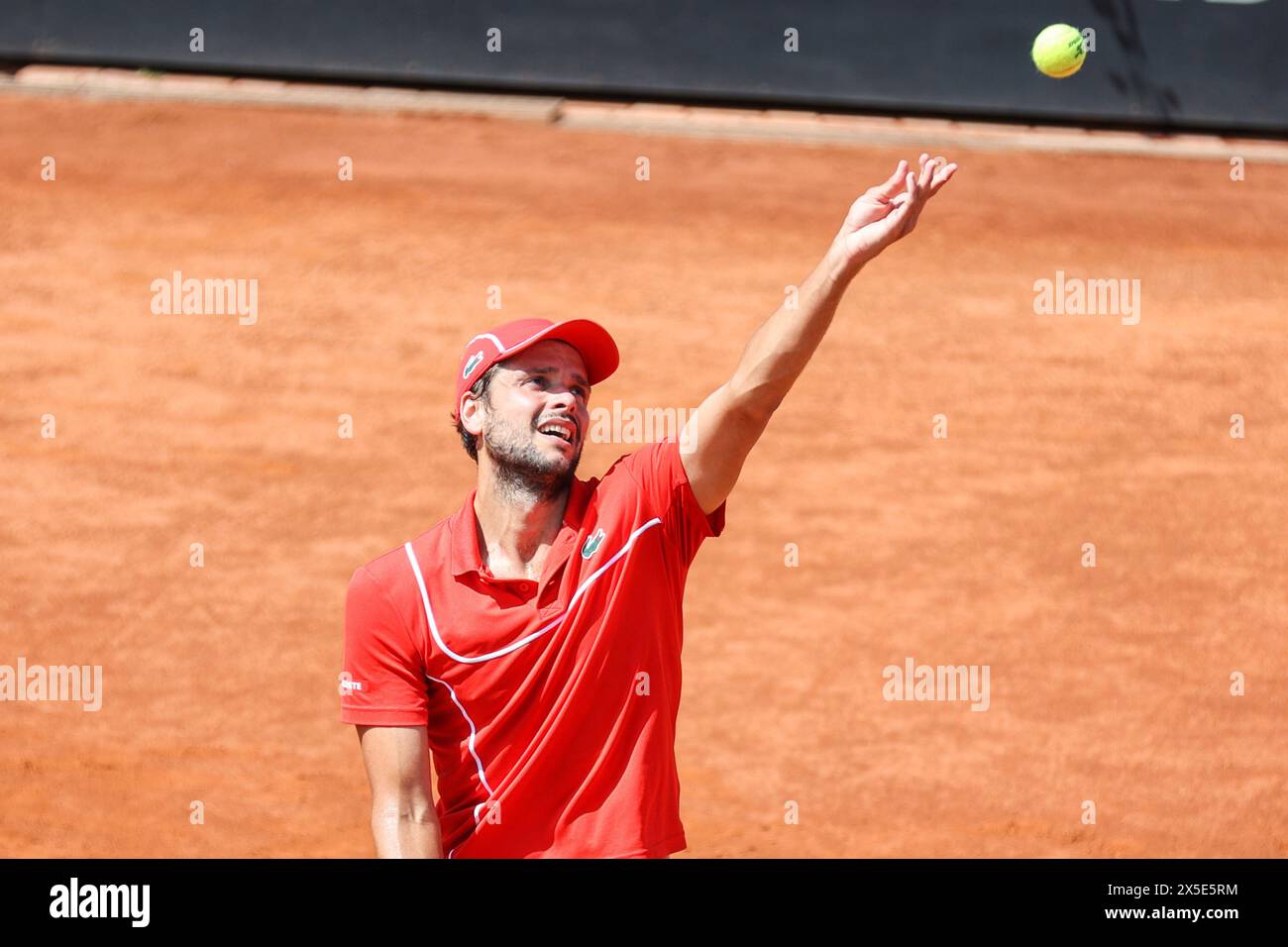 Rome, Italie. 09 mai 2024. Gregoire Barrere pendant l'Internazionali BNL d'Italia, match international de tennis à Rome, Italie, 09 mai 2024 crédit : Agence photo indépendante/Alamy Live News Banque D'Images