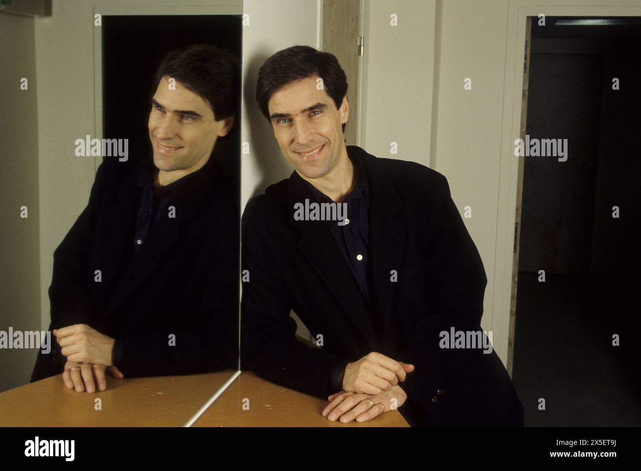 IGNATIEFF Michael Grant - date : 19910601 ©John Foley/Opale.photo Banque D'Images