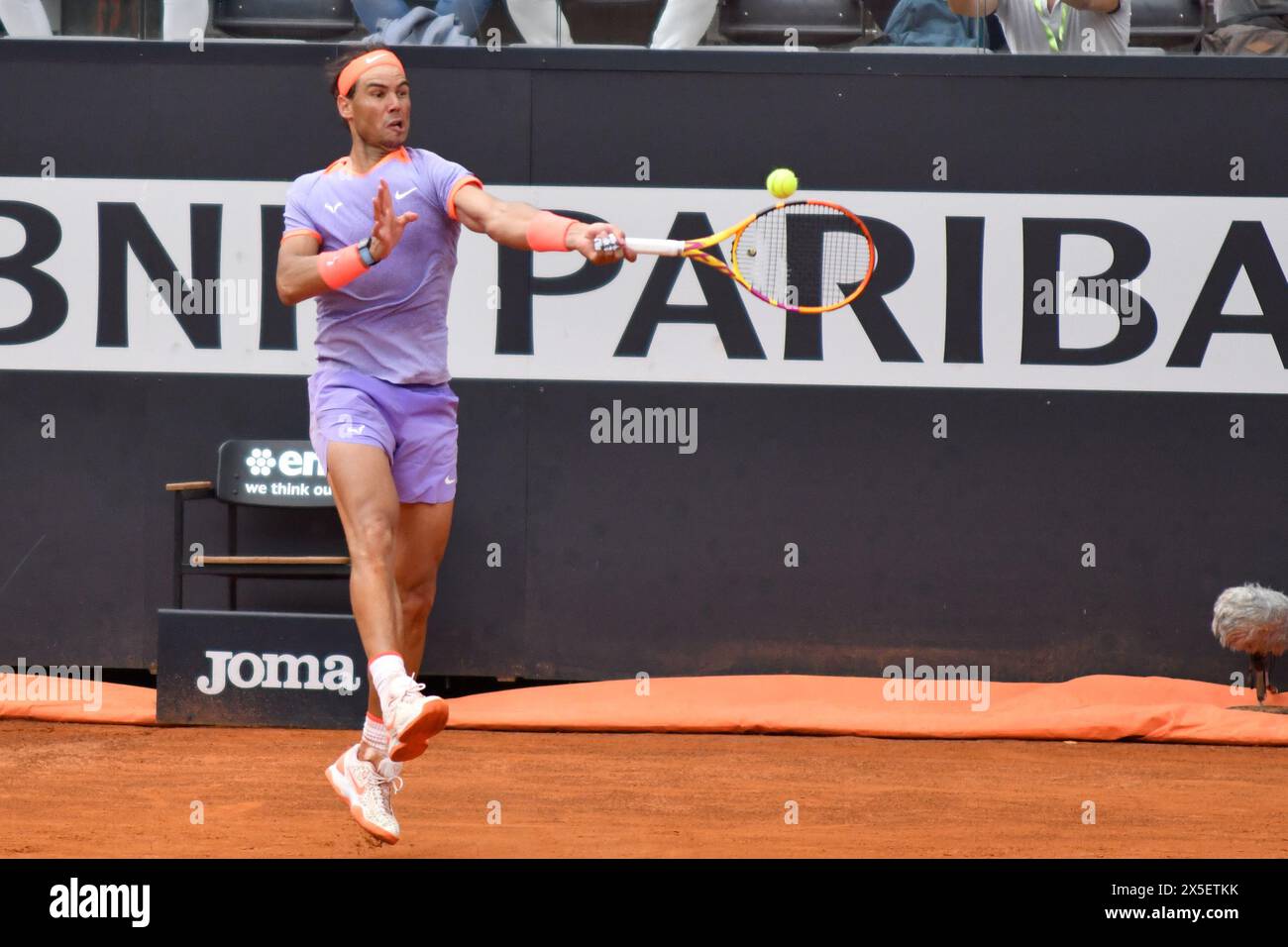 Rome, Italie. 09 mai 2024. Internazionali di Tennis Roma 20249 Maggio 2024 Nella foto : Rafa Nadal crédit : Agence photo indépendante/Alamy Live News Banque D'Images