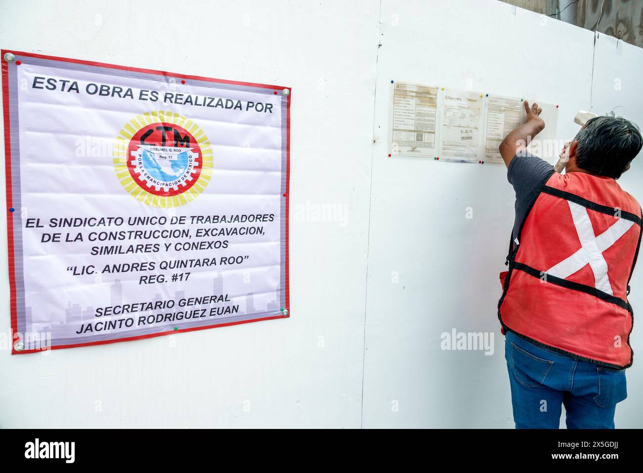 Cozumel Mexique, Port de croisière, San Miguel de Cozumel, navire Norwegian Joy Cruise Line, itinéraire de 7 jours de la mer des Caraïbes, Calle 2 Norte, hispanique Latin Latino HISP Banque D'Images