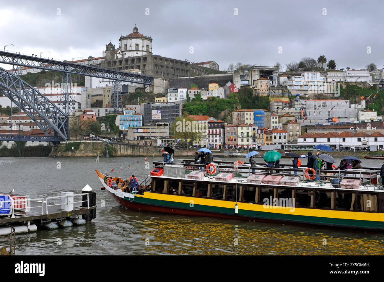 Rivière à Porto, Portugal, Europe Banque D'Images
