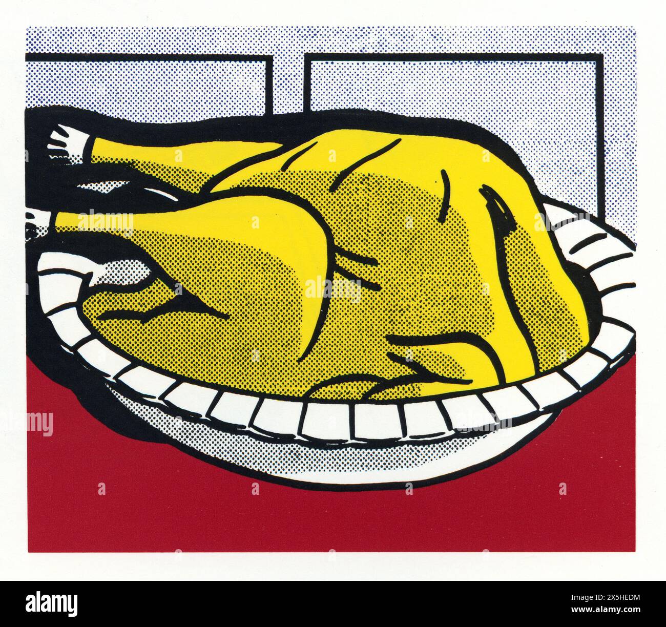 Turquie, 1961, pop art de Roy Lichtenstein Banque D'Images