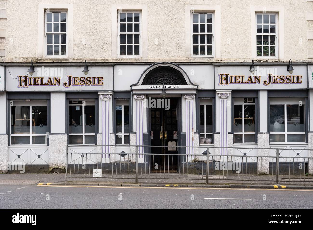 Pub Hielan Jessie, Glasgow, Écosse, Royaume-Uni Banque D'Images