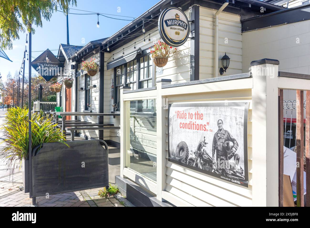 The Dubliner Irish Bar, main Street, Methven, Canterbury, Île du Sud, nouvelle-Zélande Banque D'Images